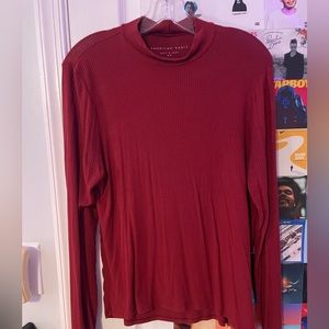 American Eagle Thin Red Sweater